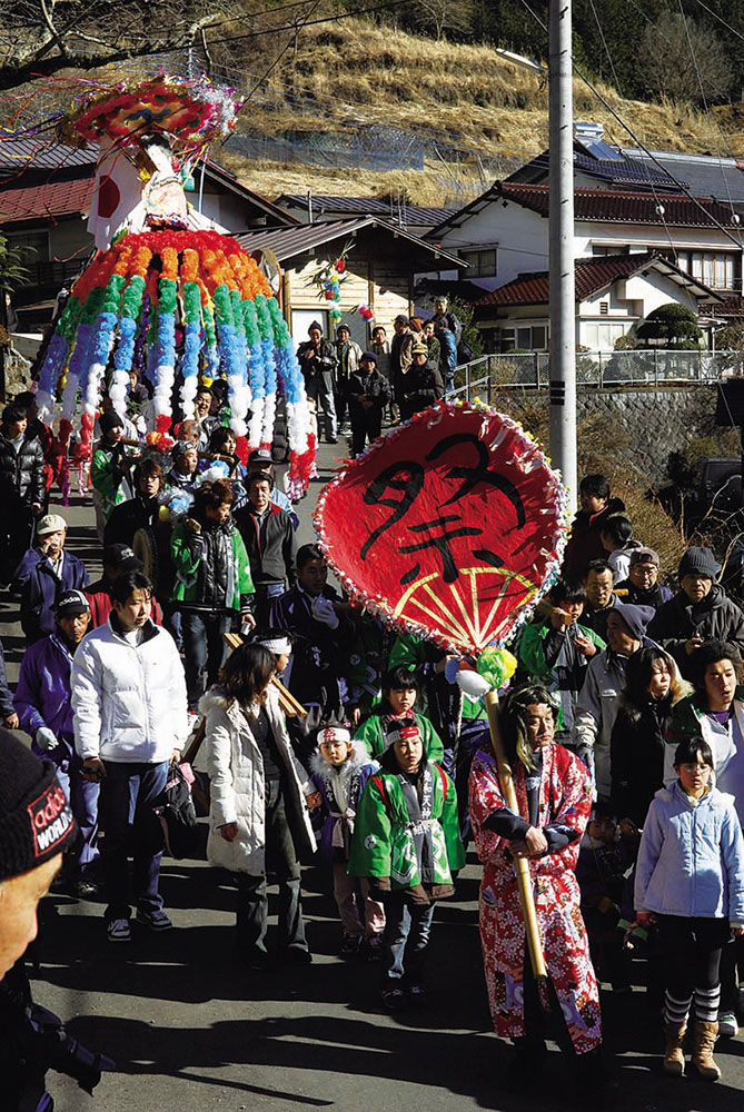 山梨市 徳和天神祭り